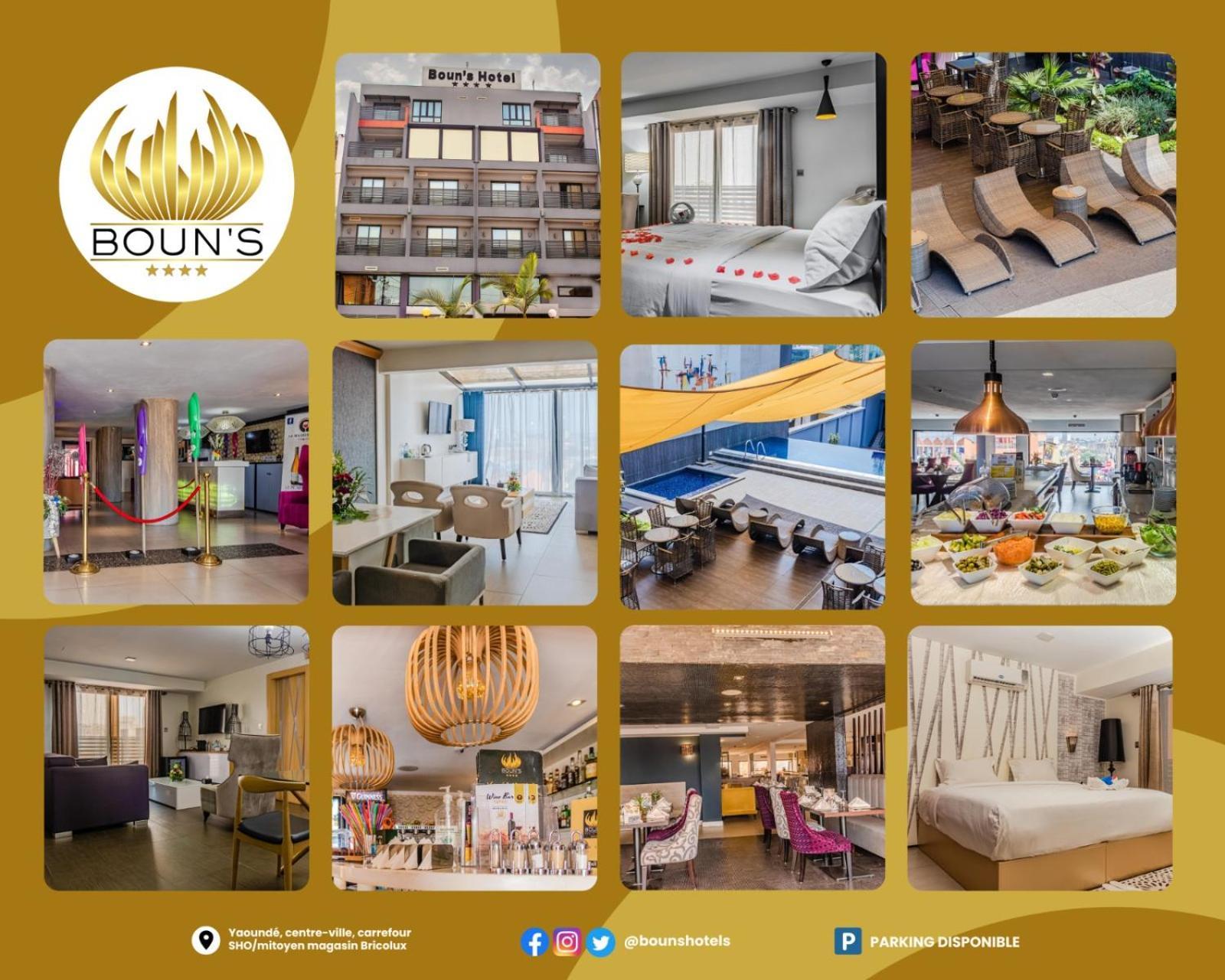 Boun'S Hotel Яунде Экстерьер фото